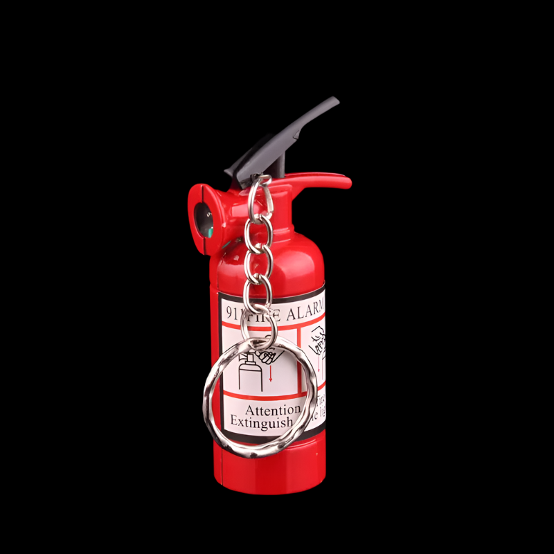 Extinguisher Lighter Keychain