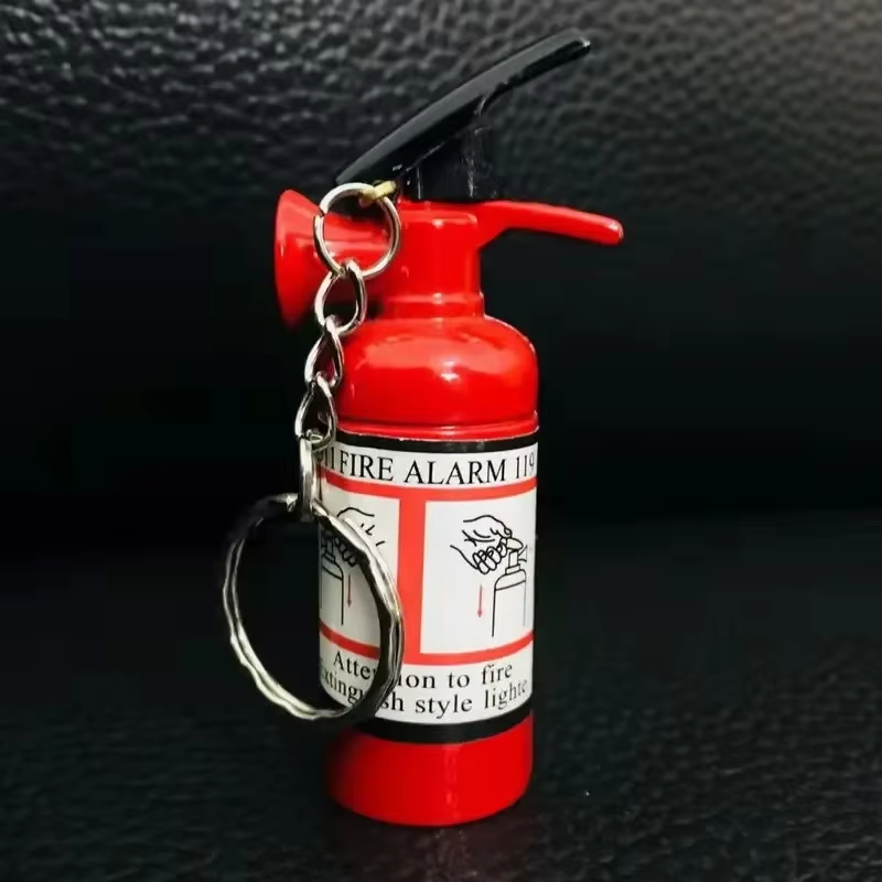 Extinguisher Lighter Keychain